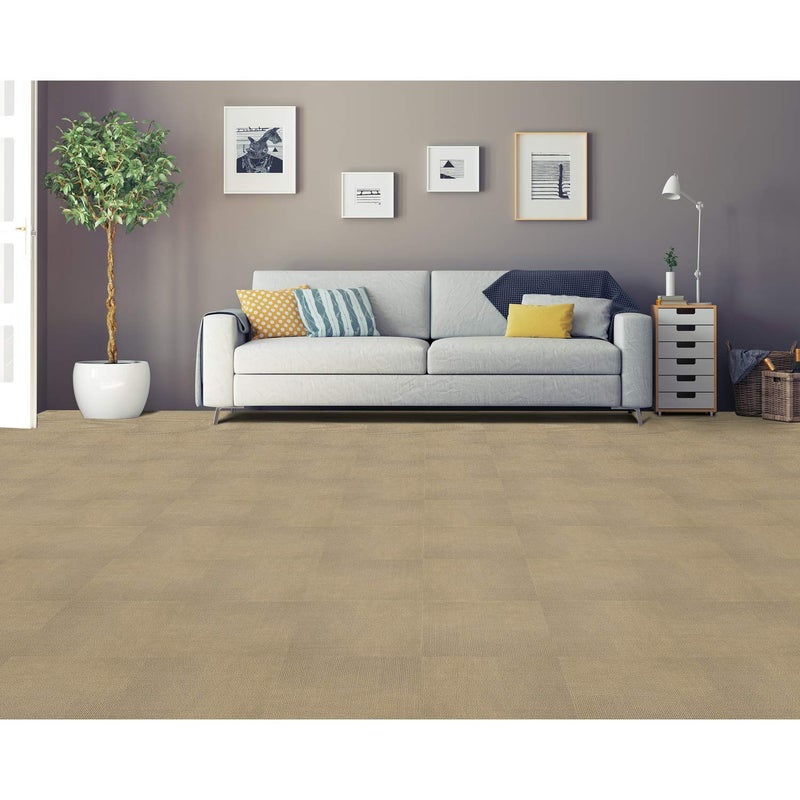 Achim Home Furnishings Nexus Burgundy 12x12 Self Adhesive Carpet Floor Tile - 12 Tiles/12 sq Ft.,NXCRPTBU12 - Image 2